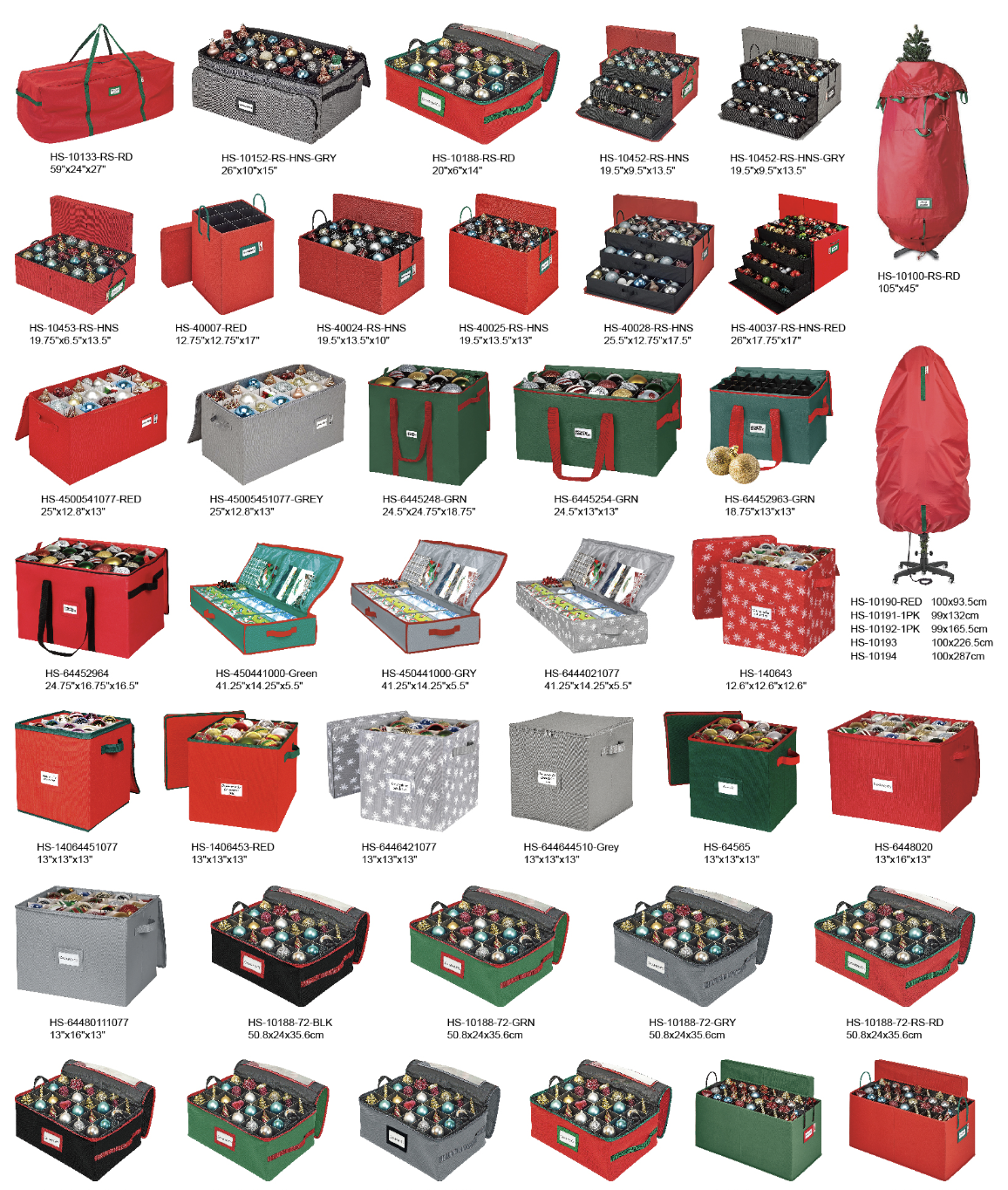 COOLTEX(ANHUI)MANUFACTURING LTD. Christmas Tree Storage 圣诞树收纳套装